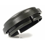 Hub Nut Cover brake drum, Ø 39mm front and rear Vespa PX, T5, Cosa, plastic