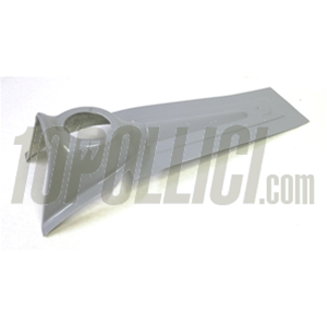Horncover TOMAS COMPOSITI Vespa 50, 90, 125 ET3 Primavera, hexagonal emblem, fiberglass
