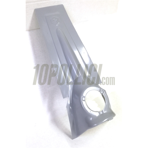 Horncover TOMAS COMPOSITI Vespa 50, 90, 125 ET3 Primavera, hexagonal emblem, fiberglass