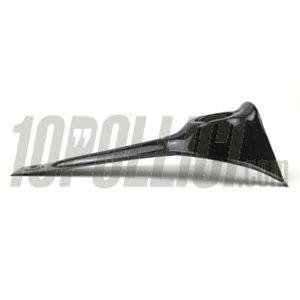 Horncover TOMAS COMPOSITI Vespa 50, 90, 125 ET3 Primavera - hexagonal emblem, carbon fiber