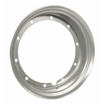 Steel wheel rim 2.50-10 decomposable Piaggio COSA - wide half