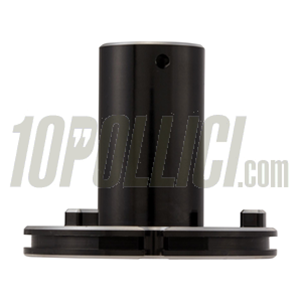 Throttle roll SIP Vespa 50, 90, 125, PV, GT, GTR, Super, GL, Sprint, Veloce, Super, Rally, Ø 47mm, short stroke, aluminium, CNC machined, black anodized