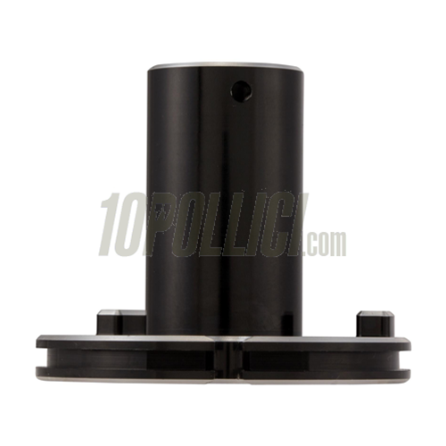 Throttle roll SIP Vespa 50, 90, 125, PV, GT, GTR, Super, GL, Sprint, Veloce, Super, Rally, Ø 47mm, short stroke, aluminium, CNC machined, black anodized