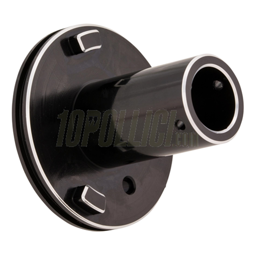 Throttle roll SIP Vespa 50, 90, 125, PV, GT, GTR, Super, GL, Sprint, Veloce, Super, Rally, Ø 47mm, short stroke, aluminium, CNC machined, black anodized