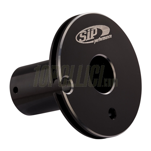Throttle roll SIP Vespa 50, 90, 125, PV, GT, GTR, Super, GL, Sprint, Veloce, Super, Rally, Ø 47mm, short stroke, aluminium, CNC machined, black anodized