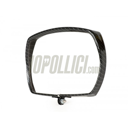 Headlamp rim Vespa 50 Special, Elestart, CARBONE LOOK