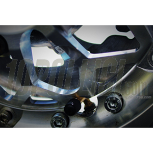 Adaptor PLC Corse for Vespa rims, for front wheel hub ZIP SP, ET2, ET4, Quartz, PX, PK - black