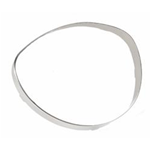 Deco ring speedometer for Vespa SS, 125 ET3 Primavera, GTR, Sprint Veloce, TS, Super, Rally, oval, Ø 61x81 mm