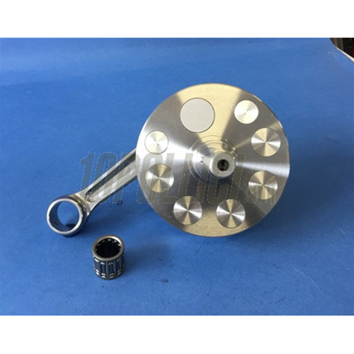 Crankshaft FABBRI RACING full circle, billet conrod 126, stroke 57, for Quattrini 244, Vespa PX 200