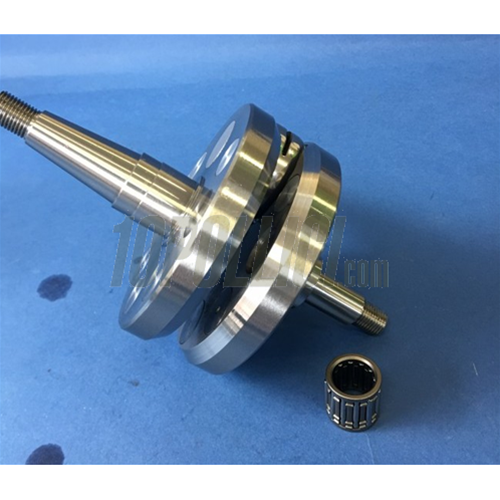 Crankshaft FABBRI RACING full circle, billet conrod 126, stroke 57, for Quattrini 244, Vespa PX 200