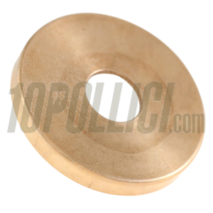 Sealing Ring bearing suspenion arm axle, SIP inner, 12 mm, for Vespa 125 M, VN, VNA, VNB, ACMA, 150 VL, VB, GS, VBA, VBB, T4, GL, brass, with integrated grease felt