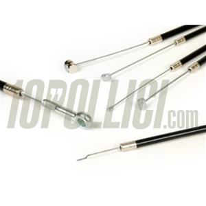 Cable Kit BGM PRO, PE inliner, for Vespa PX 125, 150, 200, PE 200, black