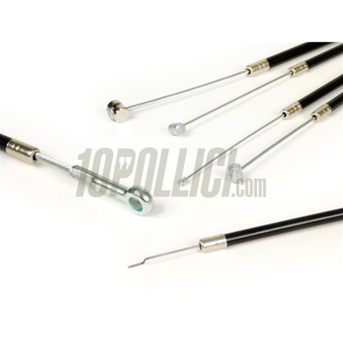 Cable Kit BGM PRO, PE inliner, for Vespa PX 125, 150, 200, PE 200, black