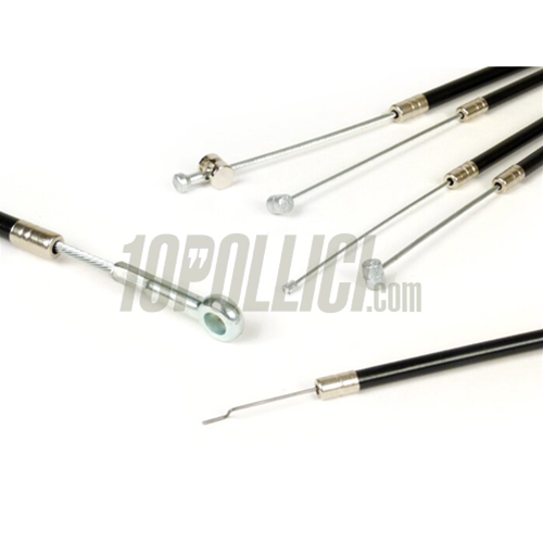 Cable Kit BGM PRO, PE inliner, for Vespa PX 125, 150, 200, PE 200, black
