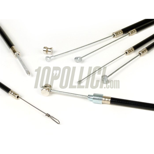 Cable Kit BGM PRO, PE inliner, for Vespa PX 125, 150, 200, PE 200, black