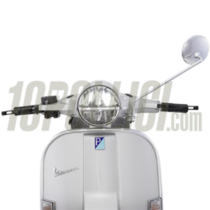 Fanale anteriore SIP PERFORMANCE LED per Vespa PX, PE, Lusso, `98, MY, `11, LML Star 125-200 2T, 4T, Ø 143 mm, 12V DC, con marchio di omologazione E. Adatta anche a Vespa Sprint Veloce, GTR, TS, Rally 180-200.