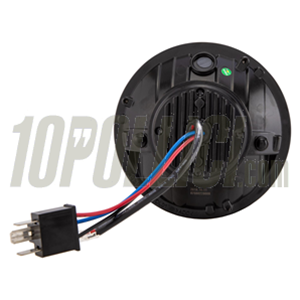 Fanale anteriore SIP PERFORMANCE LED per Vespa PX, PE, Lusso, `98, MY, `11, LML Star 125-200 2T, 4T, Ø 143 mm, 12V DC, con marchio di omologazione E. Adatta anche a Vespa Sprint Veloce, GTR, TS, Rally 180-200.