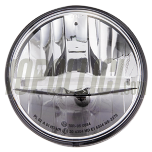 Fanale anteriore SIP PERFORMANCE LED per Vespa PX, PE, Lusso, `98, MY, `11, LML Star 125-200 2T, 4T, Ø 143 mm, 12V DC, con marchio di omologazione E. Adatta anche a Vespa Sprint Veloce, GTR, TS, Rally 180-200.