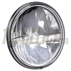 Fanale anteriore SIP PERFORMANCE LED per Vespa PX, PE, Lusso, `98, MY, `11, LML Star 125-200 2T, 4T, Ø 143 mm, 12V DC, con marchio di omologazione E. Adatta anche a Vespa Sprint Veloce, GTR, TS, Rally 180-200.