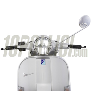 Fanale anteriore SIP PERFORMANCE LED per Vespa PX, PE, Lusso, `98, MY, `11, LML Star 125-200 2T, 4T, Ø 143 mm, 12V DC, con marchio di omologazione E. Adatta anche a Vespa Sprint Veloce, GTR, TS, Rally 180-200.