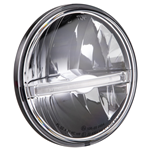 Headlamp Unit SIP PERFORMANCE LED for Vespa PX, PE, Lusso, `98, MY, `11, LML Star 125-200 2T, 4T, round, Ø 145 mm, 12V DC, with e-mark. Also for Vespa Sprint Veloce, GTR, TS, Rally 180-200.