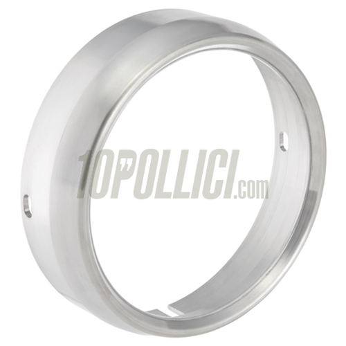 Headlamp rim for SIP PERFORMANCE LED headlight for Vespa Sprint Veloce, GTR, TS, Rally 180-200, aluminium