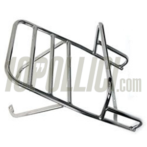Portapacchi posteriore CLASSIC Vespa VNB, GT, GTR, Super, TS, VBB, GL, Sprint, 160 GS 2°, 180 SS, Rally - cromato