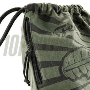 Drawstring Bag SIP "Feeling Good Vintage", olive green, 340x430 mm