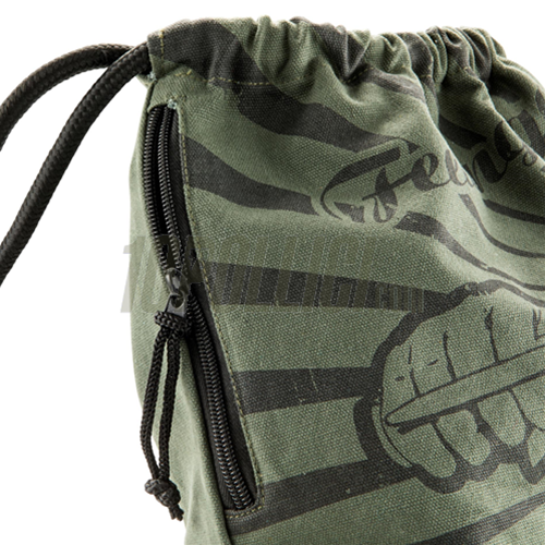 Drawstring Bag SIP "Feeling Good Vintage", olive green, 340x430 mm