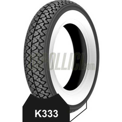 Pneumatico KENDA MICH 83 K333 3.50-10" 51J, TT fascia bianca