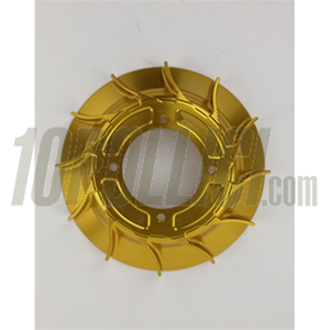 Ventola VMC in alluminio CNC 12 alette per accensioni VMC - oro