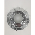 CNC aluminium fan VMC 12 flaps for VMC ignitions - silver