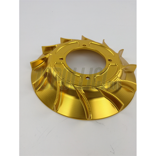 Ventola VMC in alluminio CNC 12 alette per accensioni VMC - oro