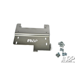 Center stand adapter plate MRP for Vespa PX, PE, '98, MY, T5, stainless steel