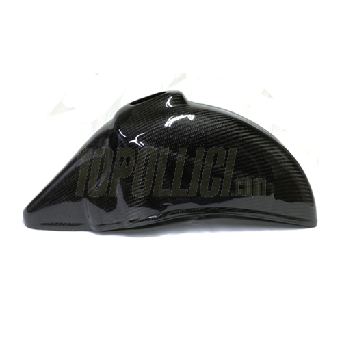 Carbon fiber front mudguard TOMAS COMPOSITI for Vespa 50 Special, ET3, with PK XL, HP, ETS front fork