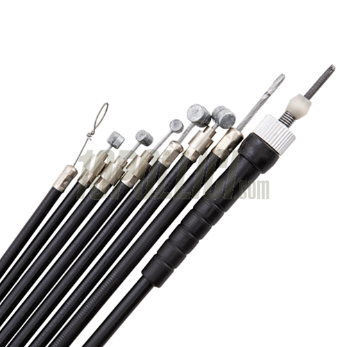 Cable Kit SIP PREMIUM , PTFE inliner, for Vespa GT, GTR, Super, TS, GL, Sprint, 160 GS, 180SS, Rally 