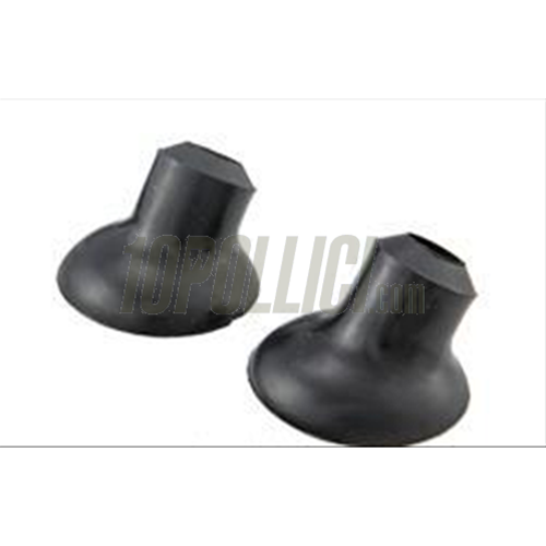 Rubber for front luggage carrier Vespa 50, 90, 125 ET3 Primavera, Sprint, Super, Rally, GT, GL, GS, TS, PX, PE, T5, LML, , Ø 47 mm, black