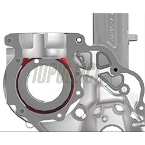 Engine casing MALOSSI VR-One Vespa PX 125, 150, VNA, TS, GT, SPRINT, reed valve
