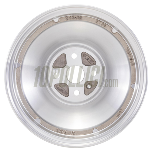 Alloy wheel rim SIP aluminium polished 2.15-10 Vespa 50 S, N, L, R, SR, Sprinter, 90, Tubeless