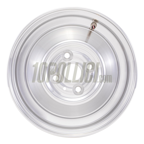 Alloy wheel rim SIP aluminium polished 2.15-10 Vespa 50 S, N, L, R, SR, Sprinter, 90, Tubeless