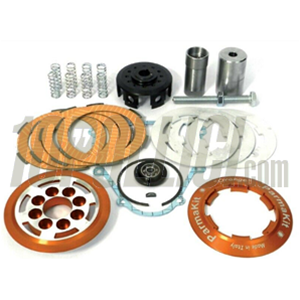 Clutch PARMAKIT "Orange" 4 plates 8 springs Vespa 50, 90, 125 ET3 Primavera, PK