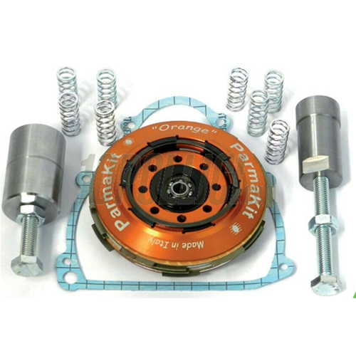Clutch PARMAKIT "Orange" 4 plates 8 springs Vespa 50, 90, 125 ET3 Primavera, PK