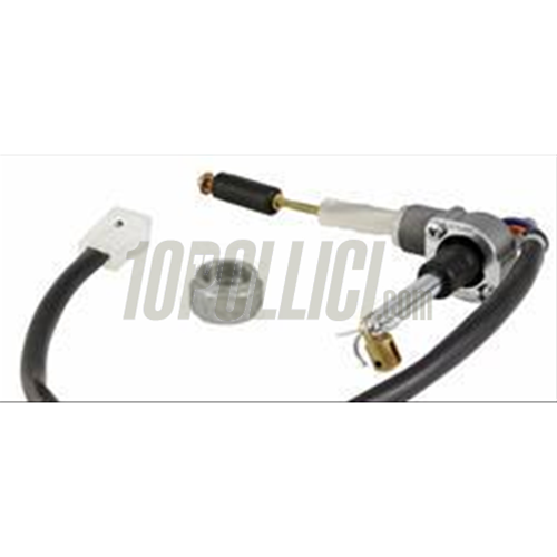 Fuel tap OMG FAST FLOW Lambretta LI, SX, TV 2a-3a, DL, GP, electronic low level warning, 90°