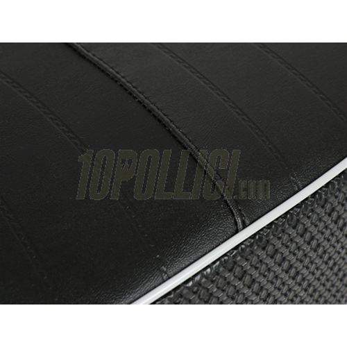 Sella BGM PRO Sport Touring Vespa PX, compatibile anche per Vespa GT, Super, TS, Sprint, 160 GS, 180 SS, Rally - NERA