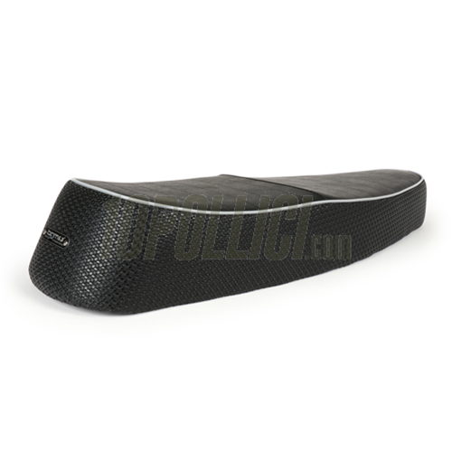 Sella BGM PRO Sport Touring Vespa PX, compatibile anche per Vespa GT, Super, TS, Sprint, 160 GS, 180 SS, Rally - NERA