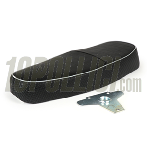 Sella BGM PRO Sport Touring Vespa PX, compatibile anche per Vespa GT, Super, TS, Sprint, 160 GS, 180 SS, Rally - NERA