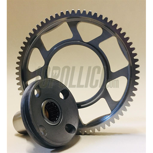 Gear REMOVABLE z=67 CRIMAZ + hub for gearbox Vespa 50, 90, 125 ET3 Primavera, PK