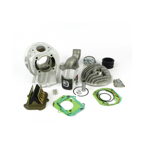 Kit cilindro PARMAKIT W-FORCE ECV d58, biella 97, corsa 51, testa candela laterale, Vespa Smallframe