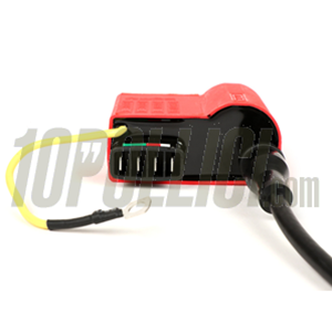 Ignition Unit Kit with spark plug cap and wire BGM ORIGINAL Vespa PX-T5-ET3-PK-COSA-RALLY200