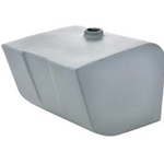 Serbatoio benzina XL per Lambretta 125 LI, Special, GP, DL, 150 LI, Special, SX, GP, 175 TV (2°-3°), 200 TV, SX, GP, DL, acciaio